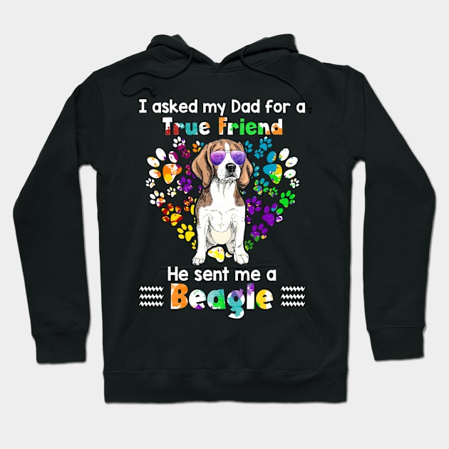 I Asked My Dad For A true Friend He Sent Me A Beag Hoodie by Elsie